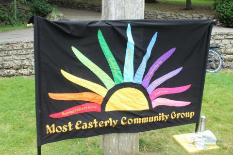 MECG banner first outing