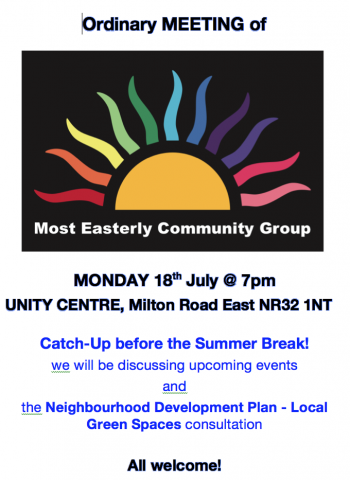 poster to advertise meeting