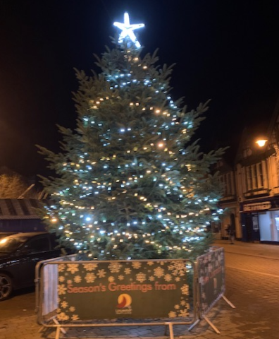 Christmas Tree on the Triangle