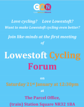 Poster about cycling